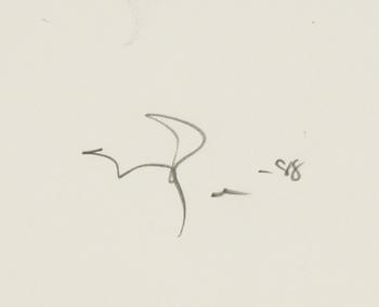 Sven Inge Höglund, acrylic on paper, signed and dated -88.