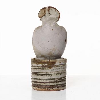 Lisa Larson, stoneware, jar with lid, stoneware, unique, Gustavsberg studio,