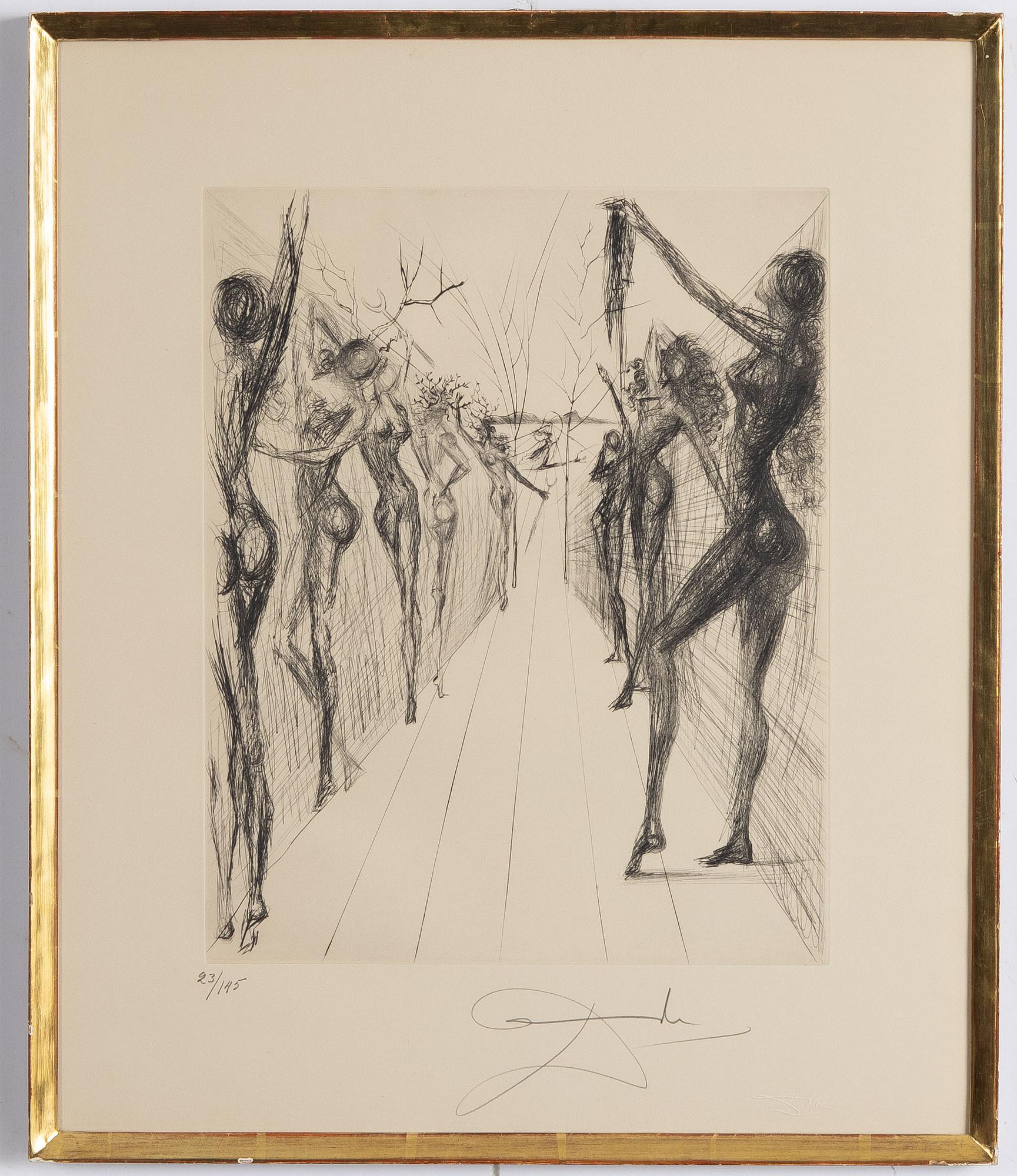 Salvador Dalí, "Corridor de Kathmandou", Ur Hippies.