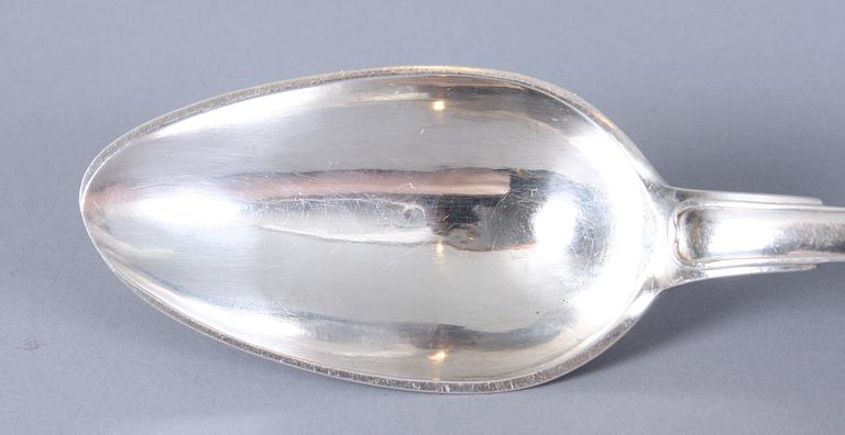 RAGUSKED, silver, Nils Hellberg, Norrtälje, 1806.