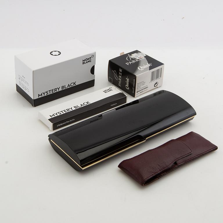 Mont Blanc fountain pen and ballpoint pen "Meisterstück".