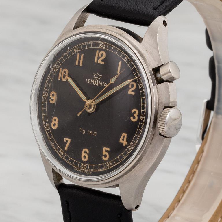 LEMANIA, Tg 195, "Tre Kronor", armbandsur, 40 mm,