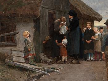 Hugo Salmson, "Les orphelins, à Scane (Suède)” (The Orphans).