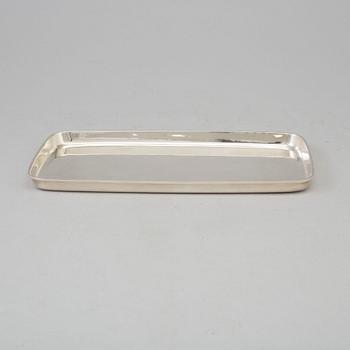 ÅKE STRÖMDAHL, bricka, silver, Stockholm 1962.