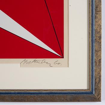 Richard Mortensen, seriegrafi, signerad 62/100.