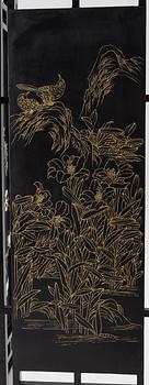 Folding screen, China, 20th Century.