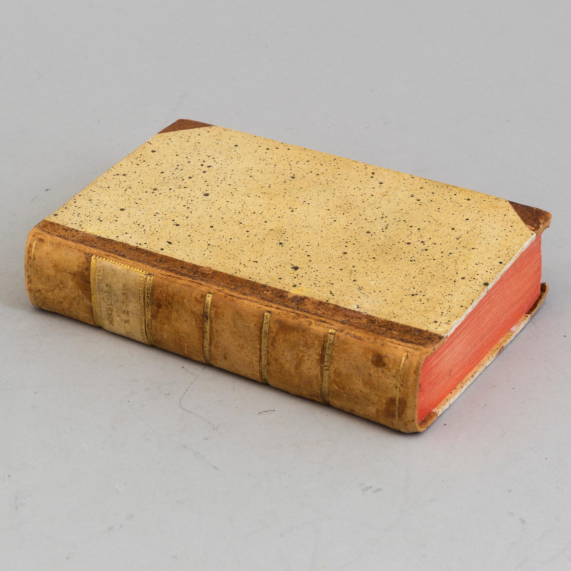 A book by Carsten Niebuhr, Stockholm 1787.