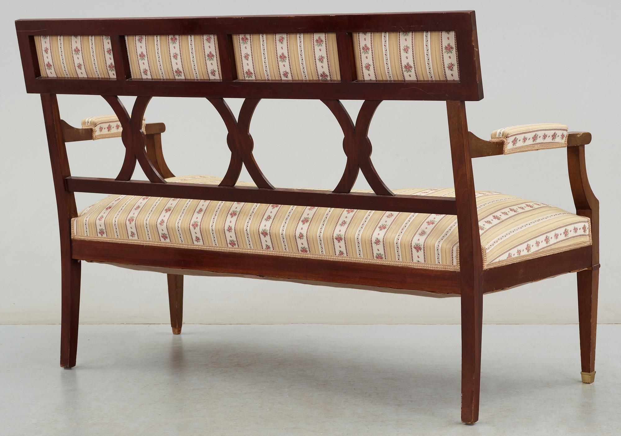 SOFFA, empire-stil, tidigt 1900-tal.