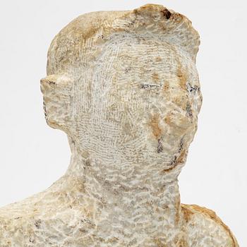 A stone sculpture, 20th century.