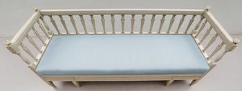 SOFFA, gustaviansk stil, 1800-tal.