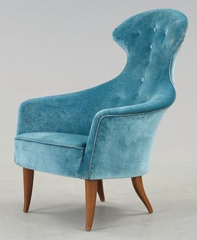 A Kerstin Hörlin-Holmquist 'Stora Eva' armchair, Paradise group, Triva-series, Nordiska Kompaniet, 1950-60's.