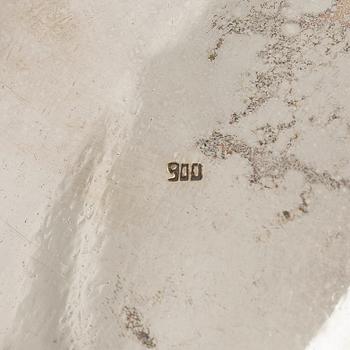 Skål, silver (900), möjligen Mellanöstern, 1900-tal.