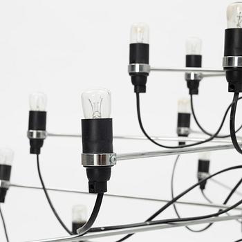 Gino Sarfatti, takkrona, modell 2097/30, Flos, Italien.