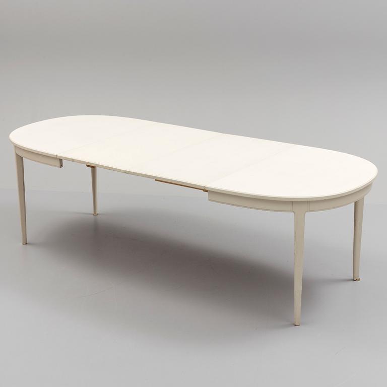 A 'Herrgården' table by Carl Malmsten, Bodafors, 1961.