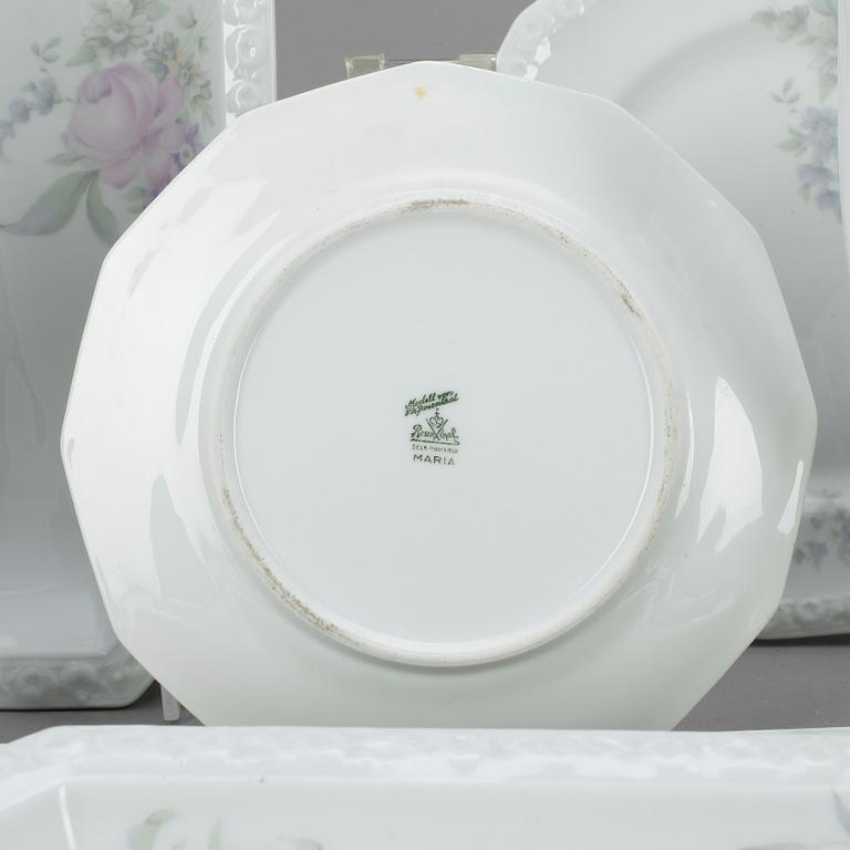 MATSERVIS, 59 delar, porslin, "Maria", Rosenthal.