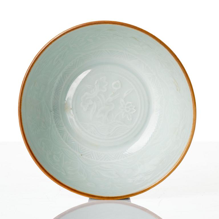 A lotus cup, late Ming dynasty/early Qing dynasty.