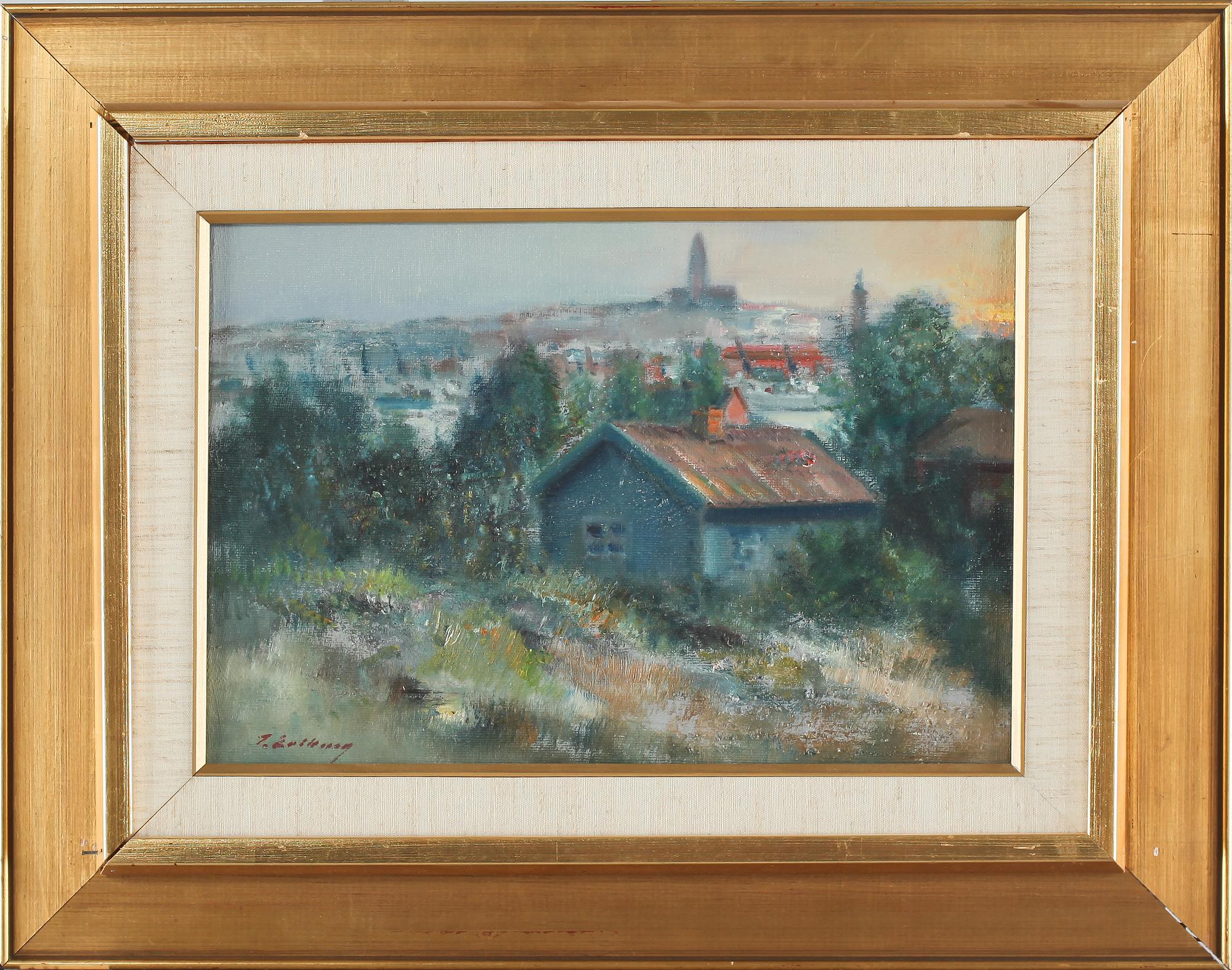 TAGE ERIKSSON, olja på duk, signerad.