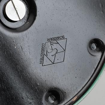 Bordslampa, funkis, Metallwerke Schröder Lobenstein, Tyskland, 1930-tal.