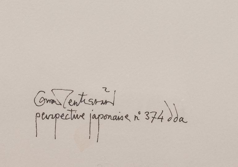 OSCAR REUTERSVÄRD, akvarell, signerad.
