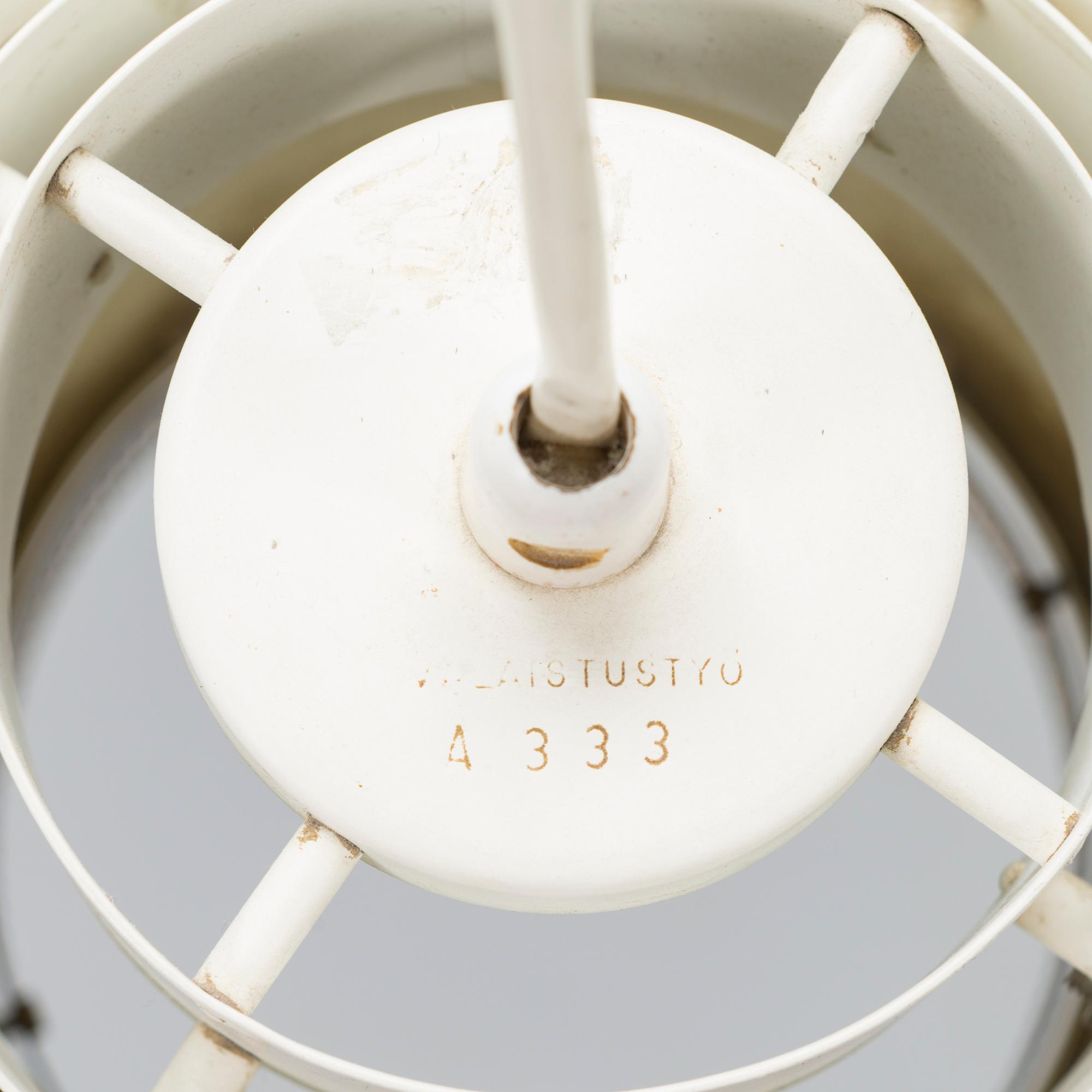 ALVAR AALTO, pendant light 'A 333' for Valaistustyö.