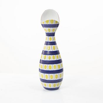 Stig Lindberg, Vase, faience, Gustavsbergs studio.