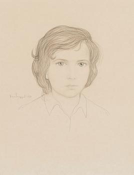 Ilja Glazunov, Portrait of a Boy.