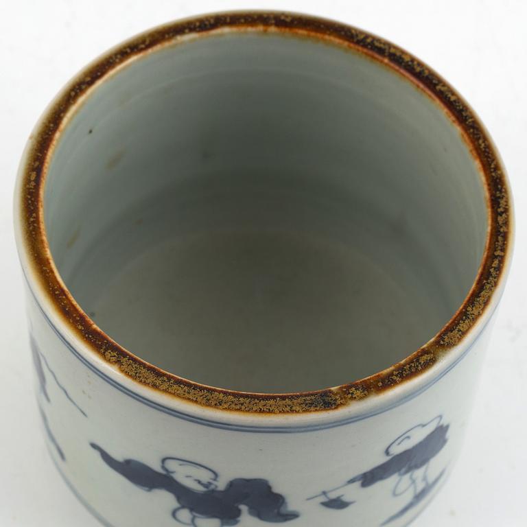 Kruka, porslin, Japan, Meiji (1868-1912).