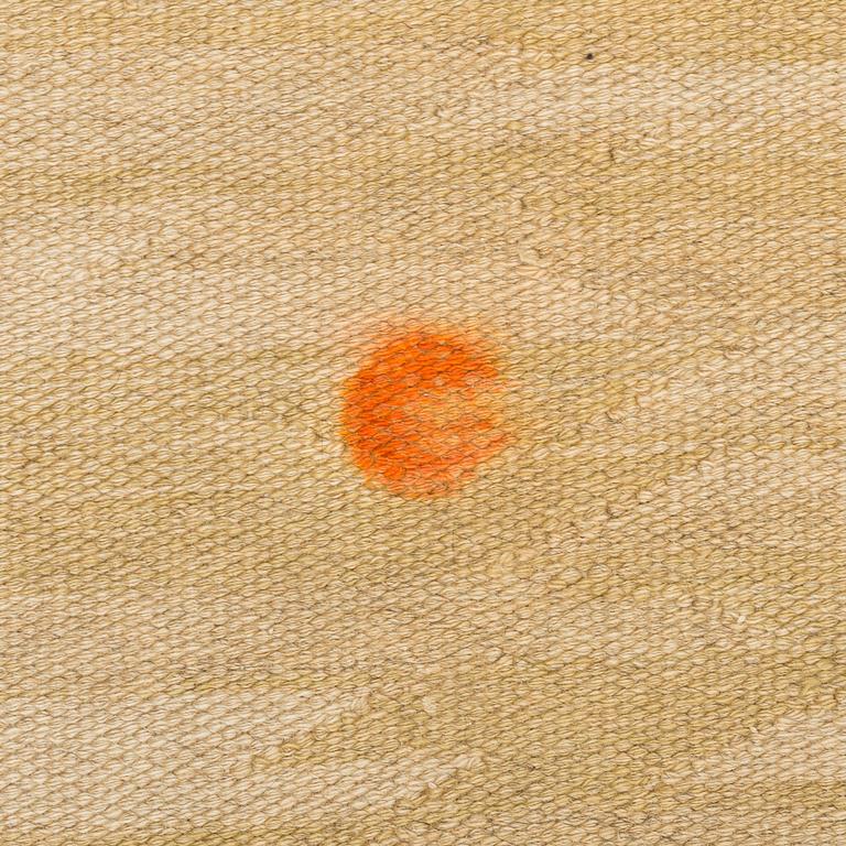 POLLY BJÖRKMAN, MATTA, rölakan, ca 564 x 344,5 cm, signerad TPB (Textilatelier Polly Björkman).