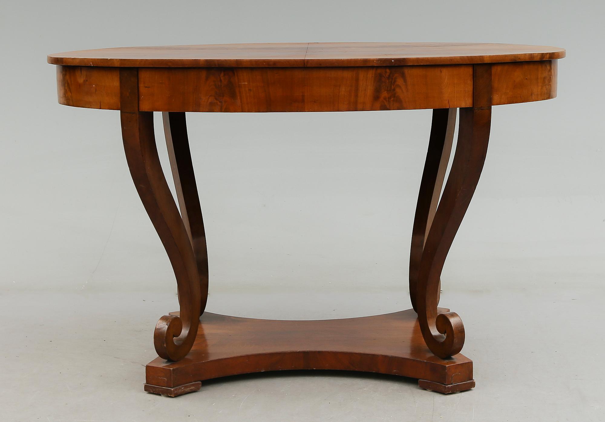 SALONGSBORD, 1800-talets mitt.