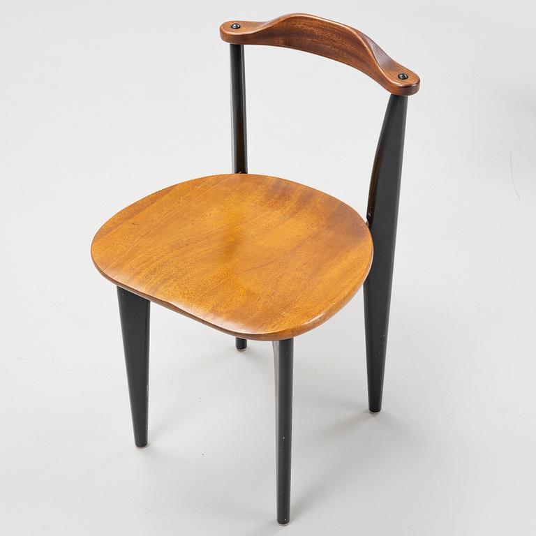 A set of three 'Thema' chairs by Yngve Ekström, mid 20th Century.