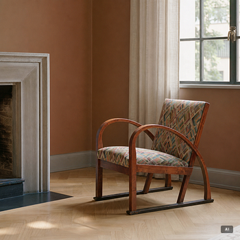 A functionalist armchair, 1930s.