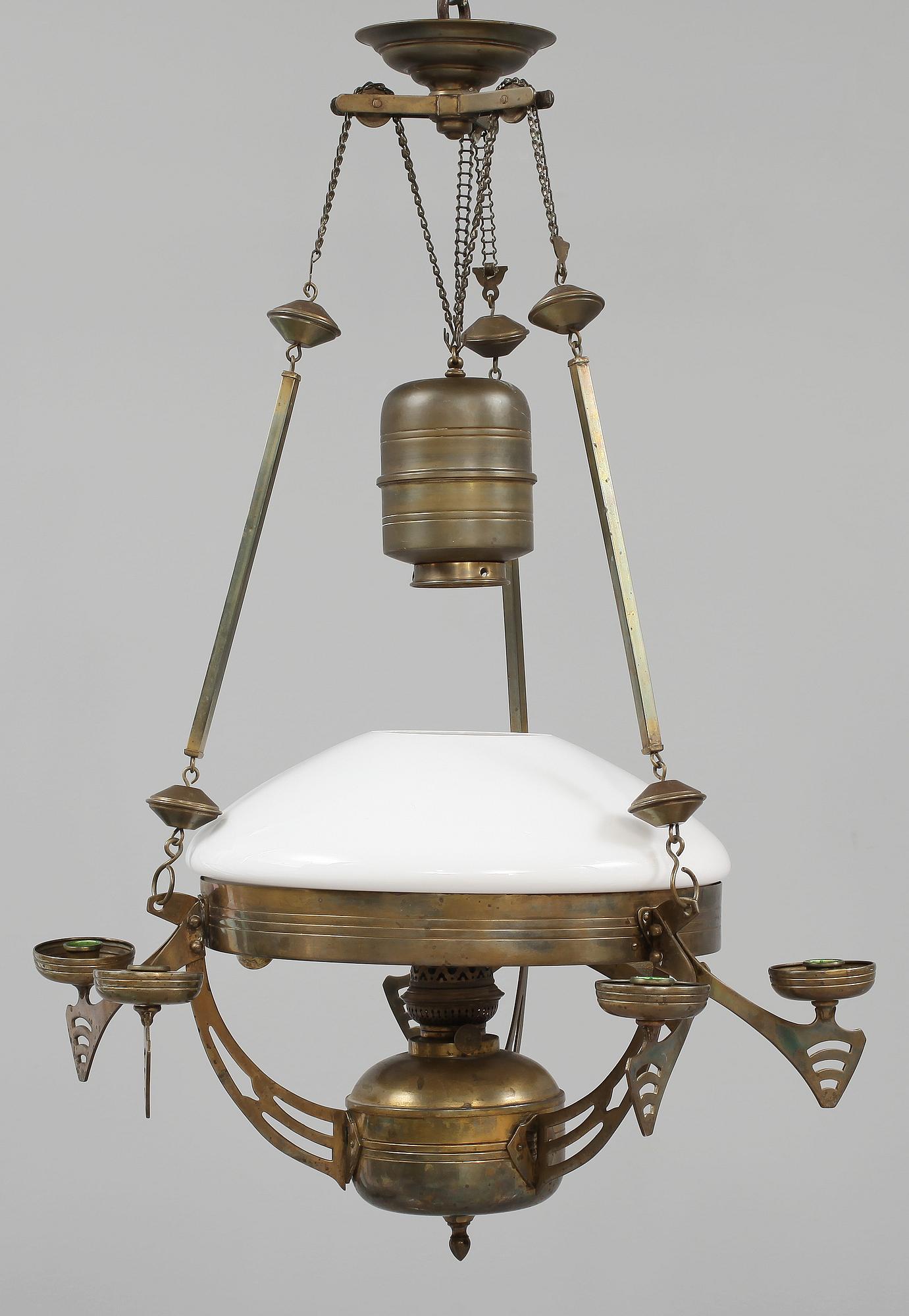TAKFOTOGENLAMPA, jugend, 1900-talets första kvartal.