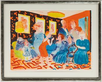 Peter Dahl, In the Salon.