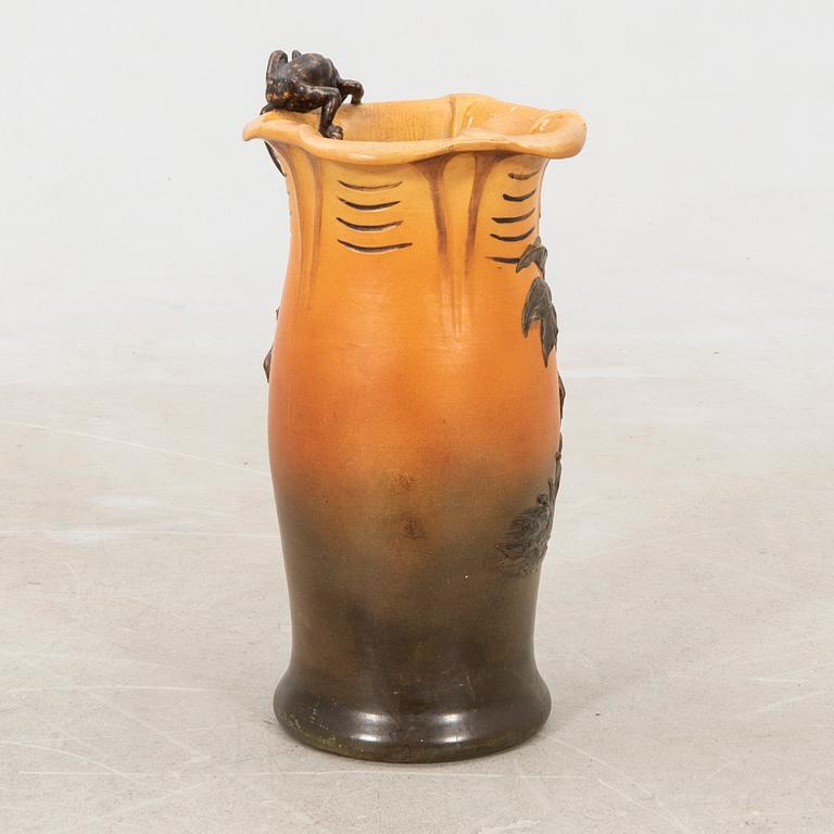 Floor vase Peter Ipsen Denmark early 20th century.