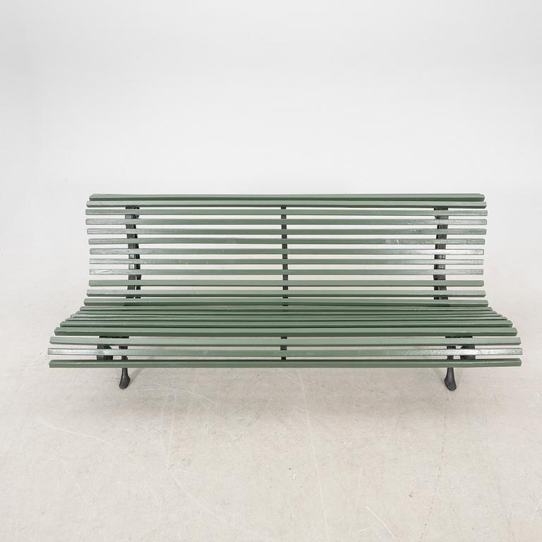 Parkbänk 1900-talets första hälft.