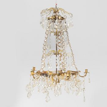 Chandelier, late 20th century.