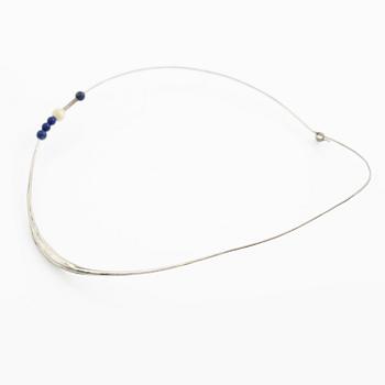 PA Lundahl-Terrs, a necklace, 18K white gold, Växjö 1972.
