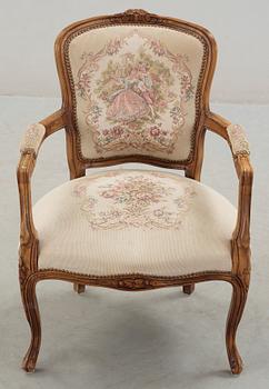 KARMSTOL, Louis XVI-stil, 1900-tal.