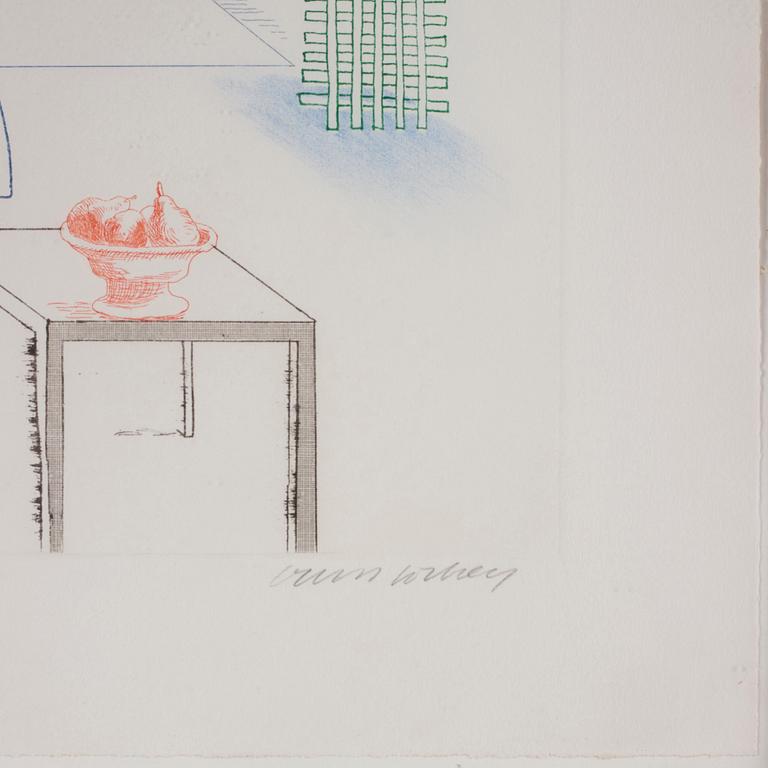 David Hockney, "Tick It, Tock It, Turn It True"  from: "The Blue Guitar".