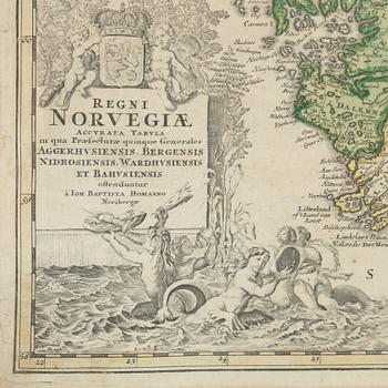 Johann Baptist Homann, engraving.