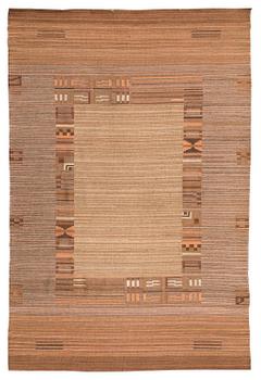 Impi Sotavalta, Hårgarnsmatta, Aaltonens Mattväveri, Kiikka, Finland 1930-tal. Ca 285 x 195 cm.