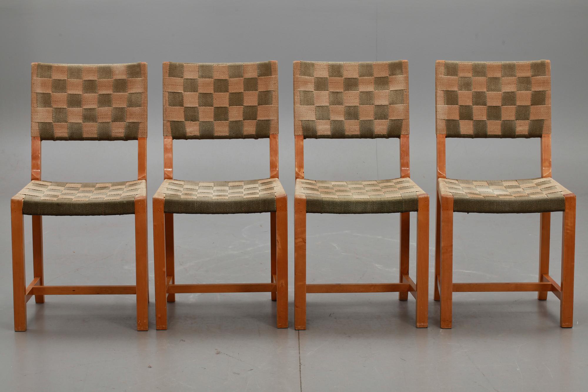 STOLAR, 4 st, Axel Larsson, Gemla, 1930-tal.