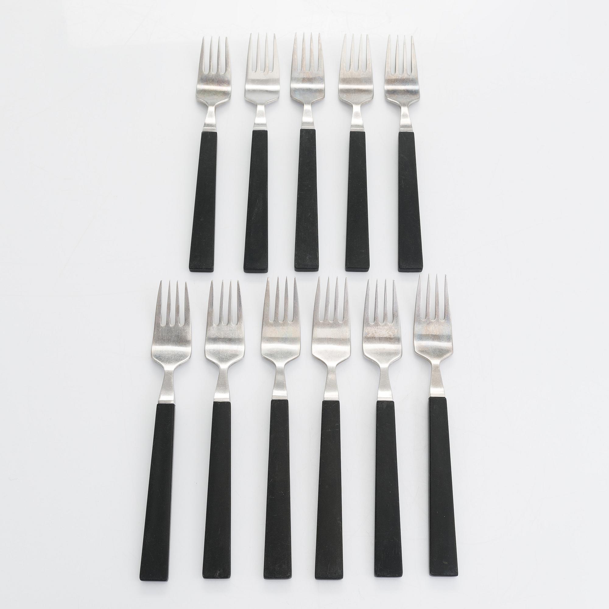 Bertel Gardberg, bestickuppsättning, 54 delar, "Triennale", Fiskars.