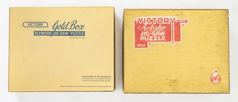Puzzle, 16 pieces, "The Victory Wood", England, circa the mid-20th century.