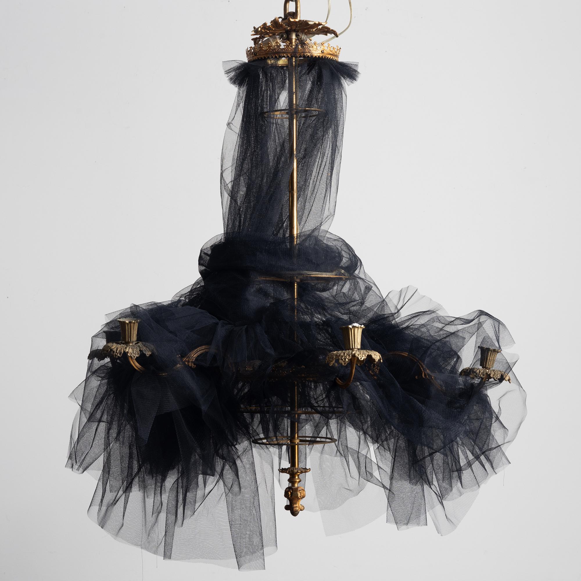 A chandelier, 20th century.