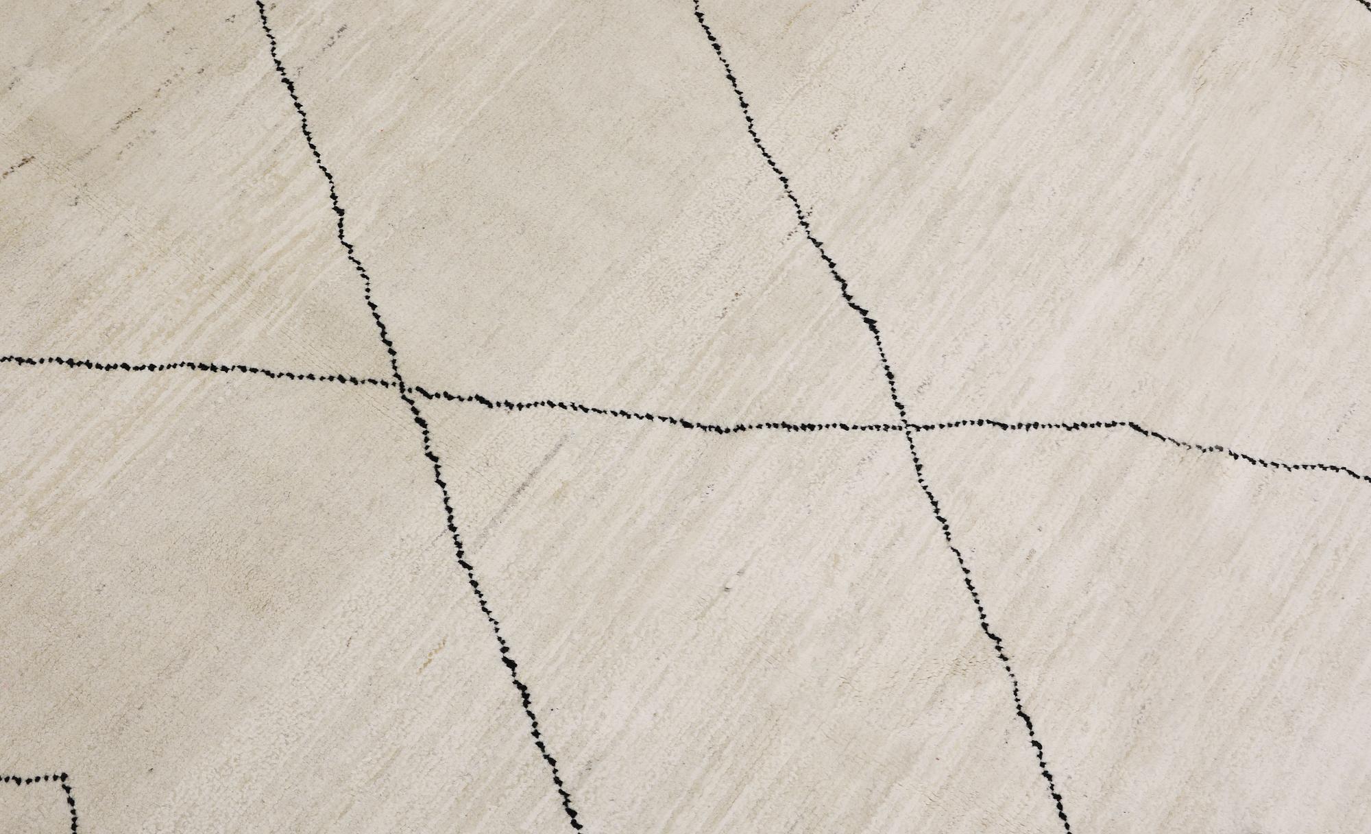 A Moroccan carpet, 293 x 200 cm.