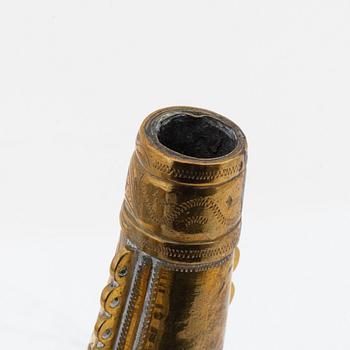 Jambyia samt kruthorn, nordafrika, 18/1900-tal.