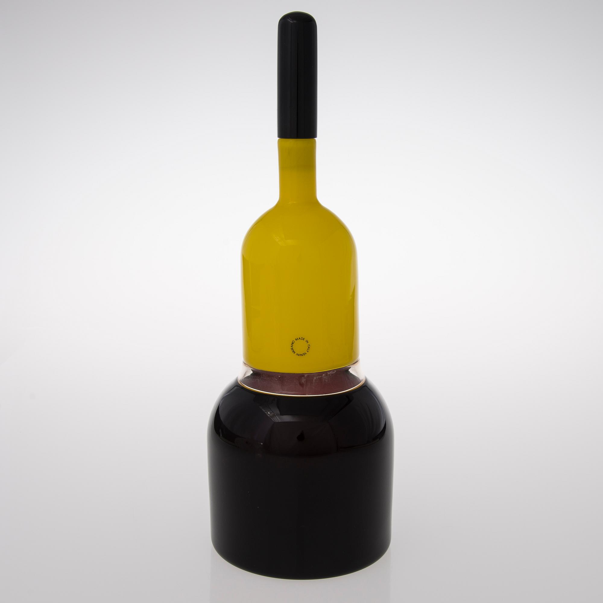 TIMO SARPANEVA, karaff, "Loisto", signerad Venini Sarpaneva.