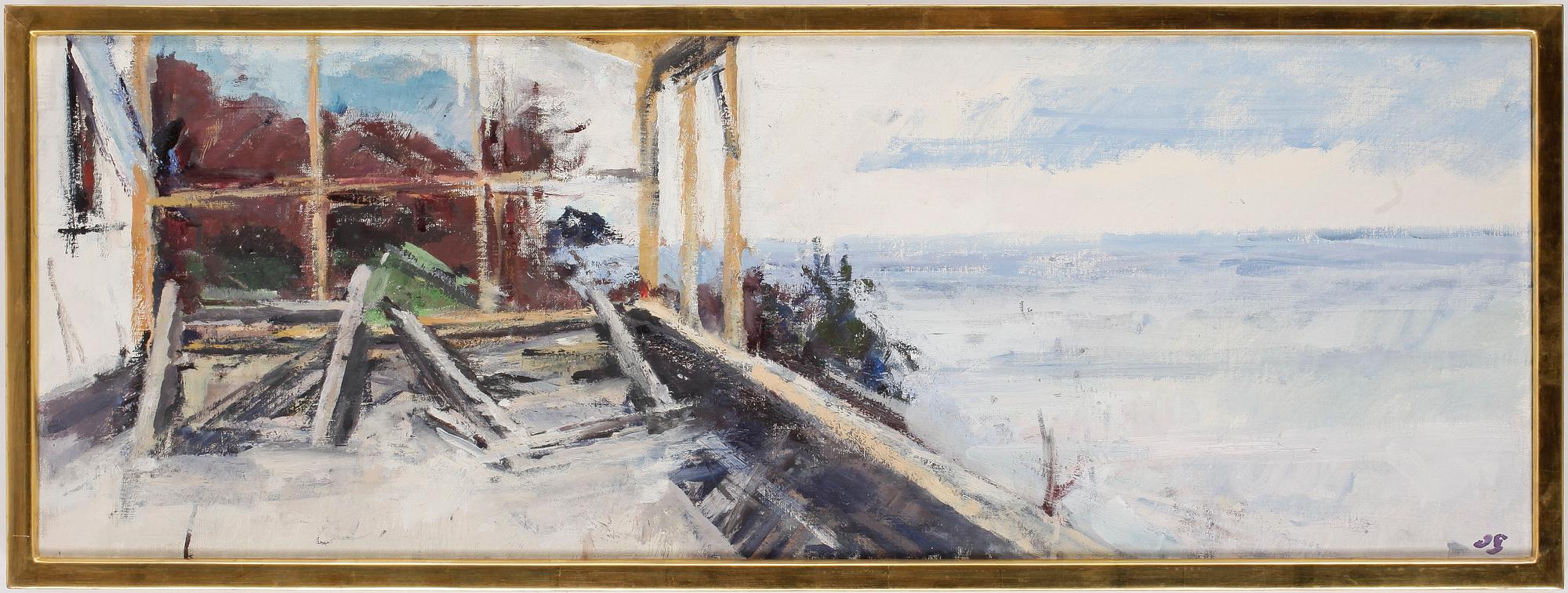 HUGO ZUHR, olja på duk, monogramsignerad.