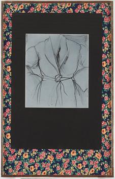 342. Jim Dine, "The robe goes to town".